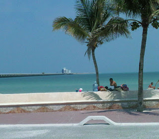 Prohiben circular en vehículos en el malecón de Progreso  durante las vacaciones