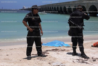 Meridano se ahoga en Progreso al meterse al mar sin saber nadar