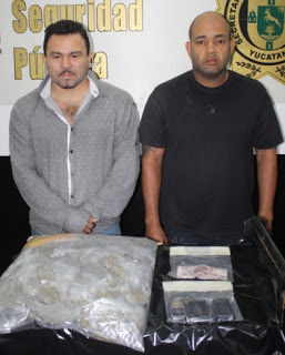 Detiene la SSP a un cubano y a un yucateco con 201 dosis de mariguana