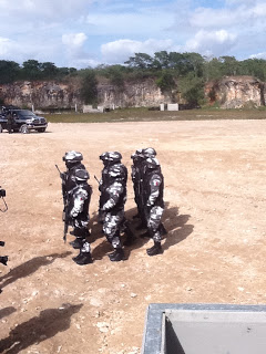 Agentes de la Fiscalía yucateca liberan rehenes…durante una exhibición