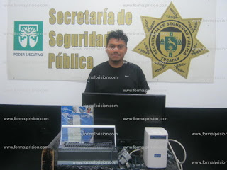 Esclarece la SSP robos en escuela; detiene al ladrón y recupera el botín