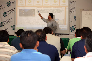 Aprenden policías ministeriales yucatecos a detectar vehículos robados