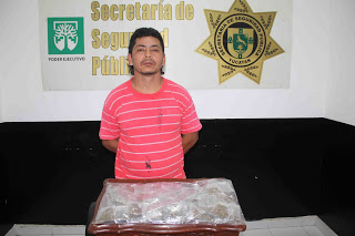 Detenido con casi 100 dosis de mariguana