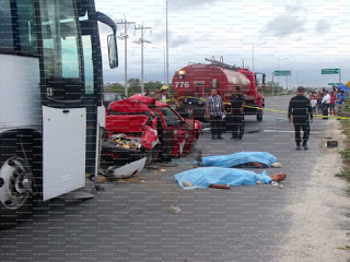 Dos muertos y 4 heridos en brutal impacto en la carretera a Progreso