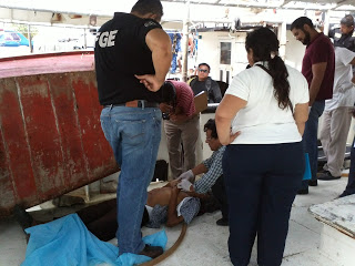 La muerte lo sorprende en el barco en el que fue a pedir trabajo