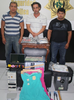 Detiene la SSP a tres fuereños por robos en el Norte de Mérida