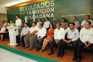 El equipo de transición presenta sus resultados al Gobernador Electo