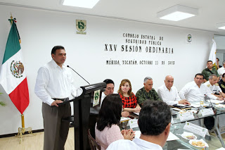 Reforzarán lucha anticrimen en Yucatán, anuncia Rolando Zapata