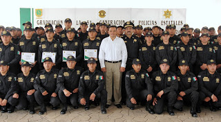 Llegan a las calles de Mérida 125 nuevos policías anticrimen
