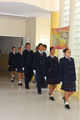 Abanderan a la escolta de la Cruz Roja