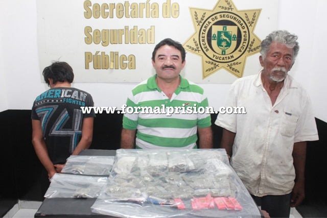 Detiene la SSP a 9 sujetos en operativos antinarcóticos en Mérida y
Progreso