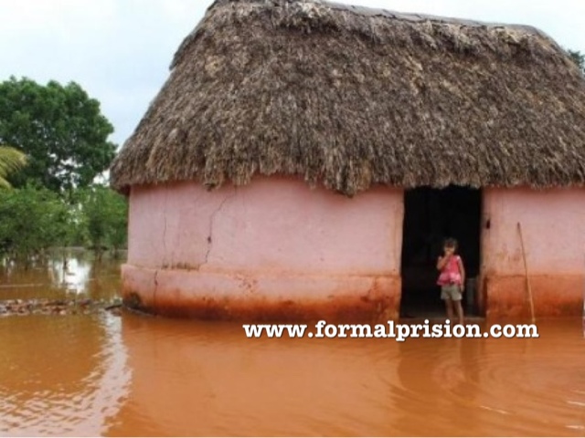 Inundaciones en el Sur de Yucatán movilizan a la SSP y al Ejército