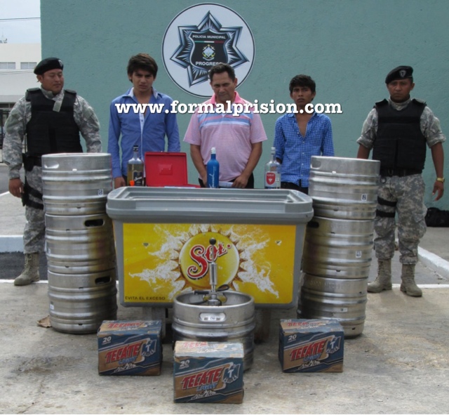 40 detenidos y 7 barriles de cervezas decomisados en fiesta clandestina