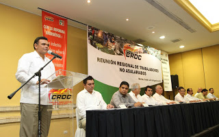 Inauguran Reunión Regional de Trabajadores No Asalariados