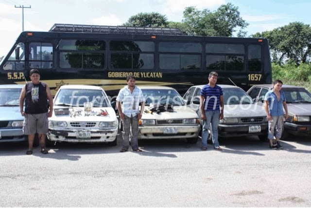 Recuperan autos robados y caen cuatro "roba coches"