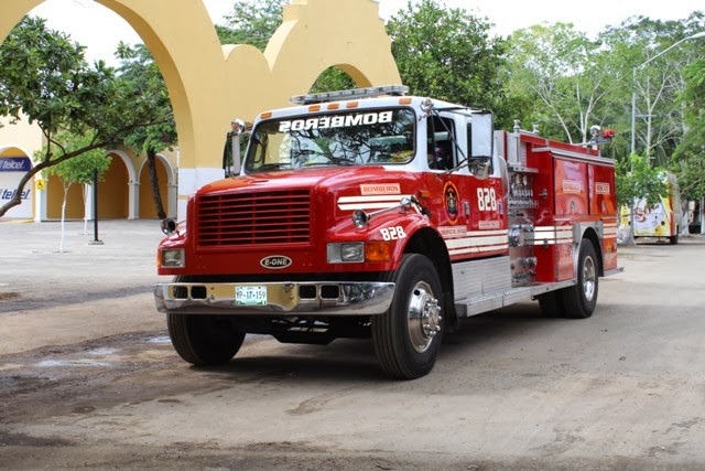 Bomberos realizan inspección en instalaciones de Xmatkuil