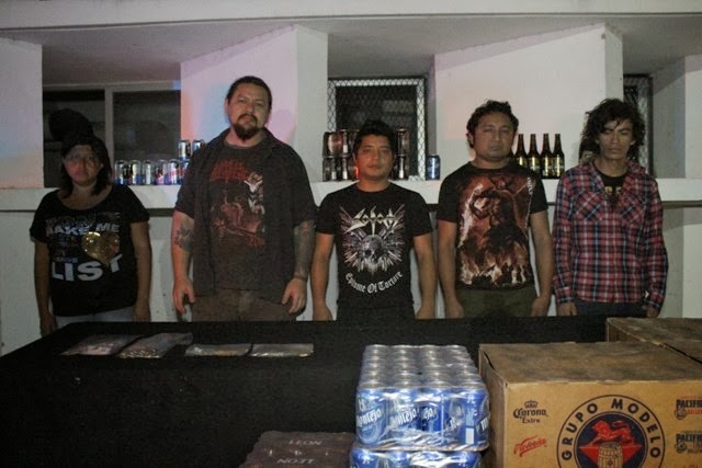 Revelan lista de detenidos en fiesta de rock y mariguana