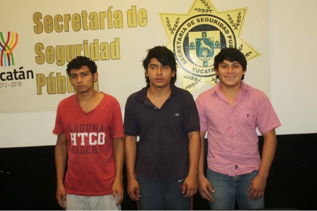 Tres jovenzuelos presos por asaltar a un taxista