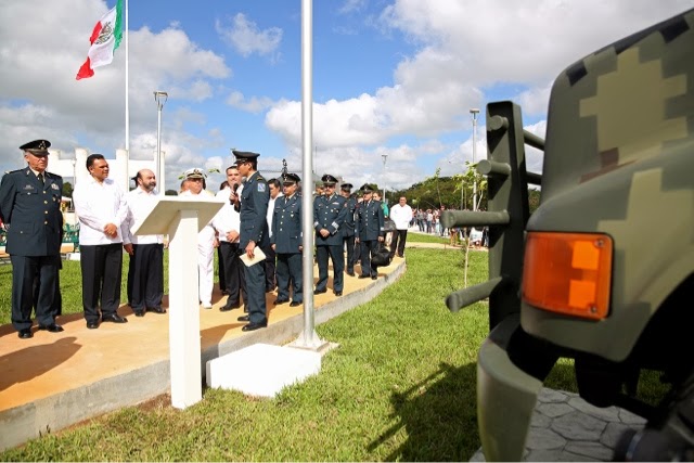 Inauguran la Plaza Ejército Nacional