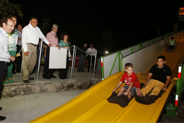 El Gobernador inauguró el complejo recreativo Actix Park