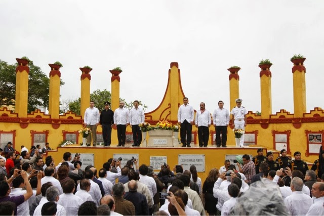 Conmemoran el 90 aniversario luctuoso de Felipe Carrillo Puerto