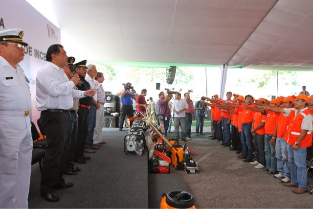 Yucatán, listo para temporada de incendios