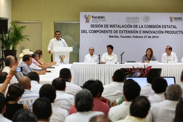 Llevarán asesoría técnica y capacitación a productores del campo
yucateco