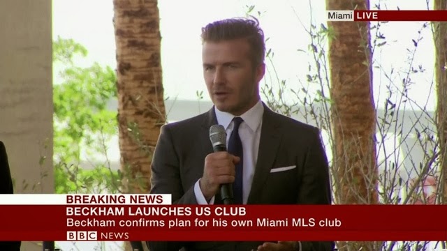 David Beckham compra equipó de fútbol cerca de Mérida
