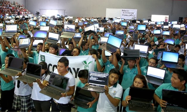 Rebasa Bienestar Digital las 14 mil computadoras entregadas