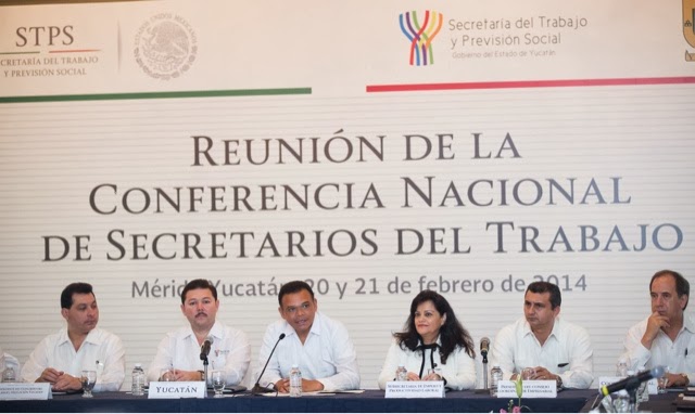 Inauguran en Yucatán Conferencia Nacional de Secretarios del Trabajo