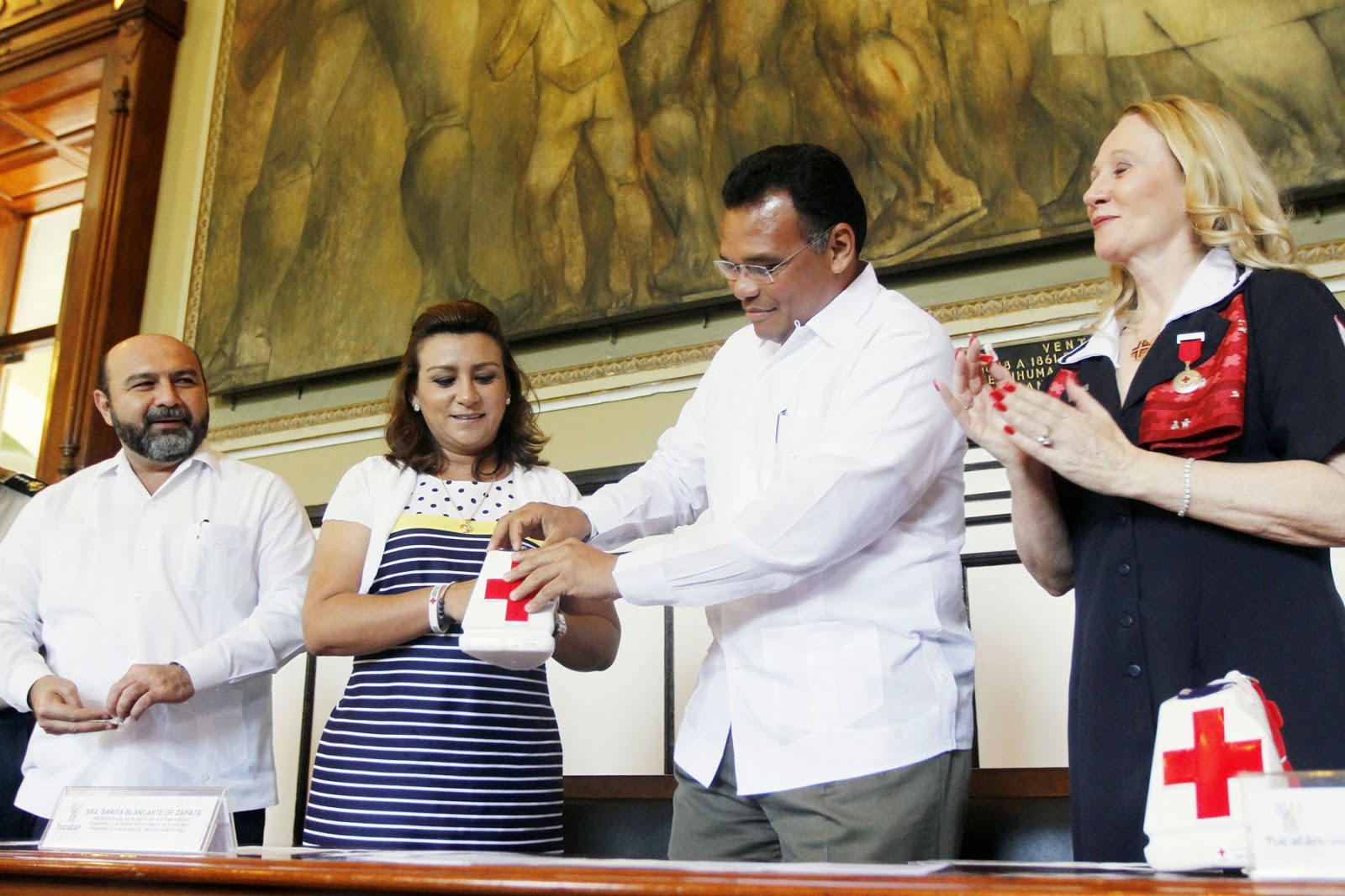 Inicia en Yucatán Colecta Nacional de la Cruz Roja Mexicana