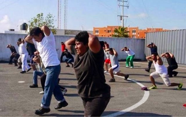 Ponen a ejercitarse a policías con sobrepeso en Yucatán