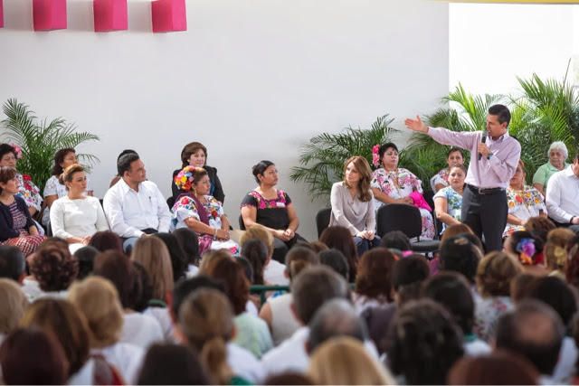 Inaugura el presidente Peña Nieto en Yucatán moderno Centro de Justicia
para las Mujeres