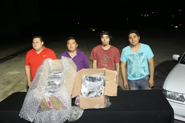 Cuatro detenidos con droga que le llegó desde Guadalajara