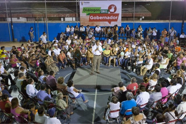 Diálogos con el Gobernador” llega al Poniente de Mérida