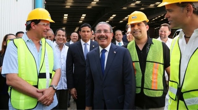 Presidente de República Dominicana visita instalaciones de Bepensa