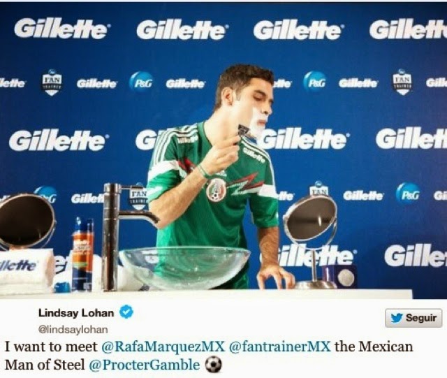 Lindsay Lohan quiere conocer al futbolista Rafa Márquez