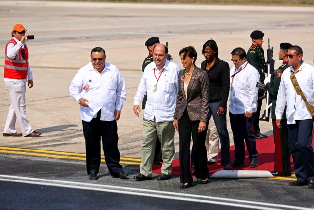 Comienza el arribo de autoridades caribeñas