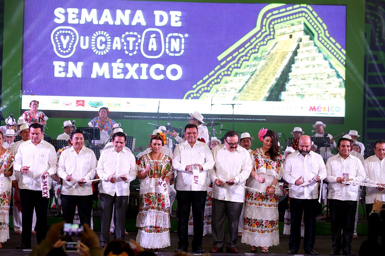 Inauguran por segundo año consecutivo Semana de Yucatán en México 2014