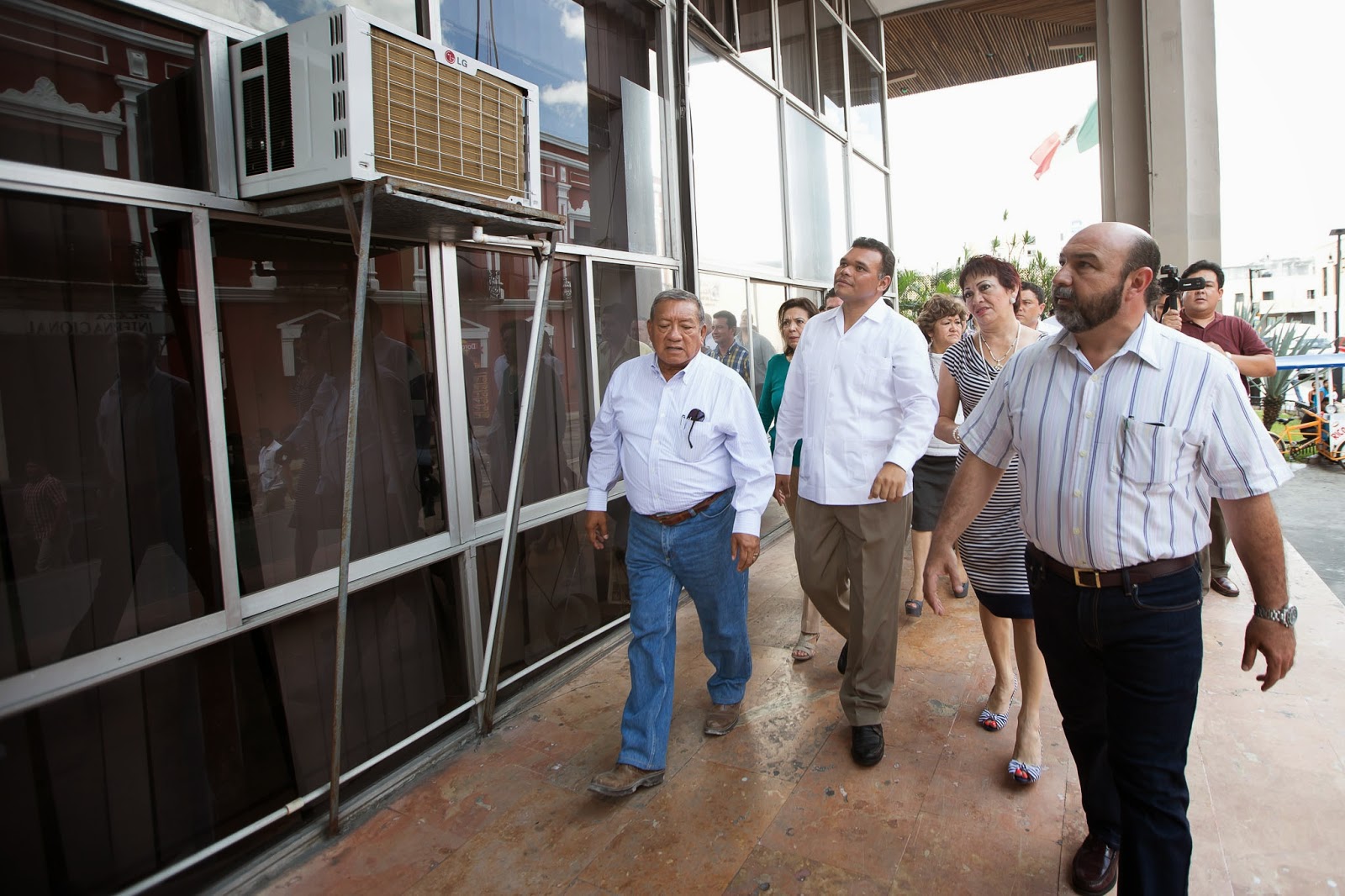 Supervisa el Gobernador instalaciones del recinto legislativo.