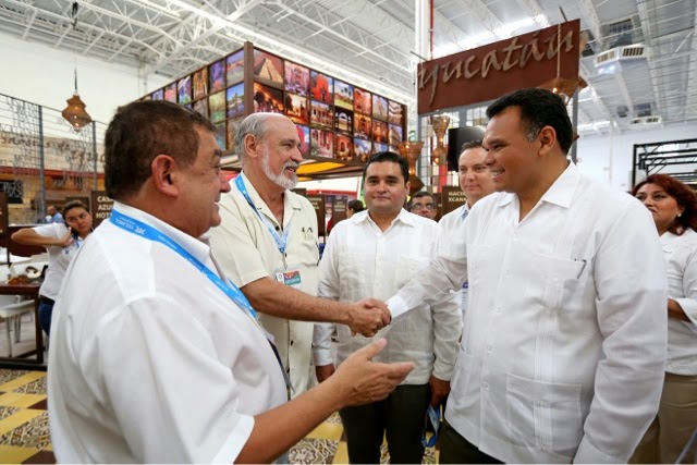 Fuerte presencia de Yucatán en el Tianguis Turístico México 2014