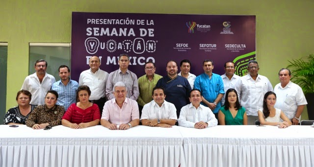 Anuncian la Semana de Yucatán en México 2014