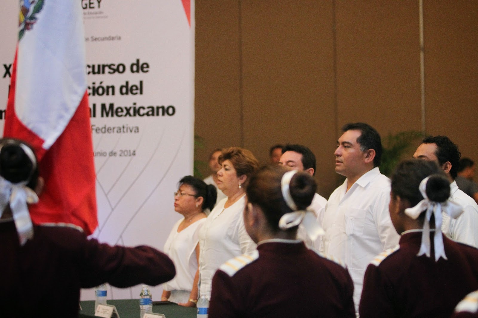 Arranca fase final del XXXII Concurso de Interpretación del Himno
Nacional Mexicano