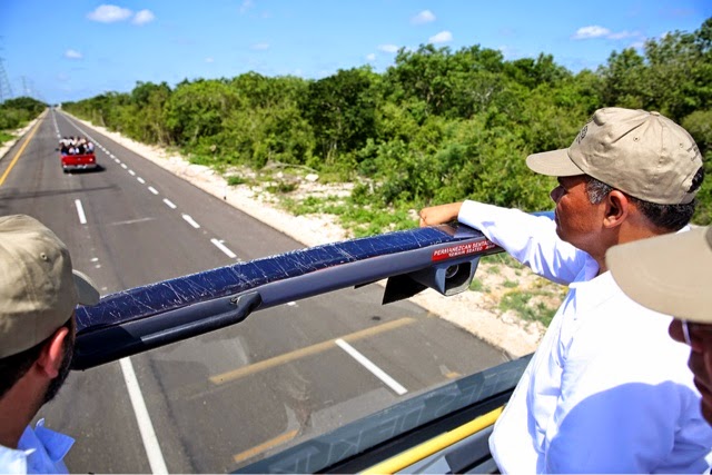 Entregan obra vial que conecta al Poniente y Norte de Mérida