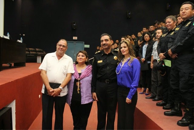 Inauguran seminario para prevención de violencia familiar y de
género.en la SSP