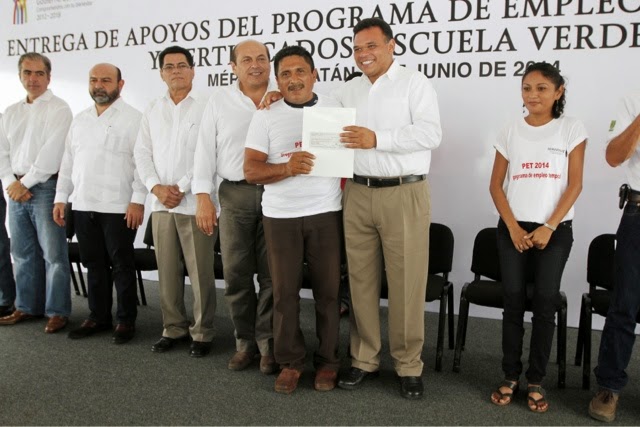 Benefician a 870 familias con el Programa Empleo Temporal 2014