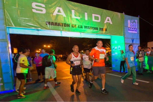 Zapata Bello participa en el Maratón de la Marina