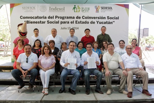 Presentan programa "Bienestar social" para Yucatán