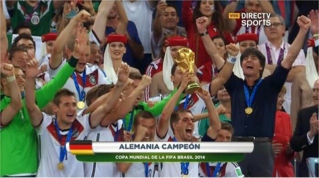 Alemania vence a Argentina y es Campeón del Mundo