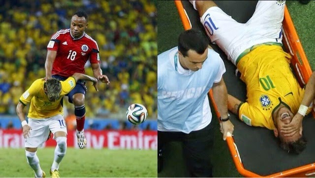 Neymar, fuera del Mundial Brasil 2014